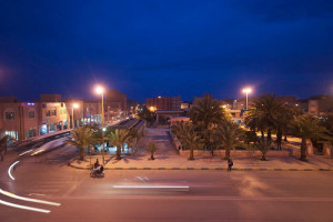 Main Road in Errachidia - Morocco