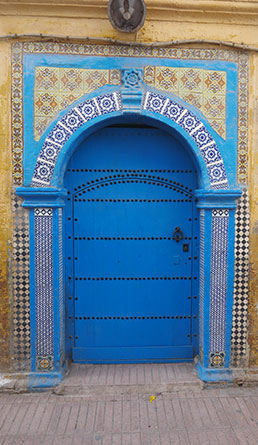 Door in Essaouira